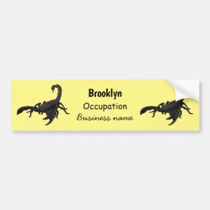 Autocollant De Voiture Black hungry scorpion