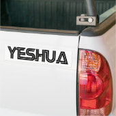 Autocollant De Voiture Blanc de Yeshua Battlestar (Sur camion)