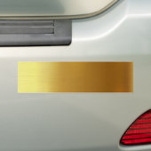 AUTOCOLLANT DE VOITURE BLANK CRÉEZ VOTRE PROPRE BÂTIMENT GOLD BUMPER (En voiture)