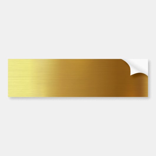 AUTOCOLLANT DE VOITURE BLANK CRÉEZ VOTRE PROPRE BÂTIMENT GOLD BUMPER (Devant)