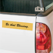 Autocollant De Voiture Blessing Quote Bumper Sticker (Sur camion)