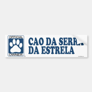 Autocollant De Voiture Bleu de cao DA Serra DA Estrela