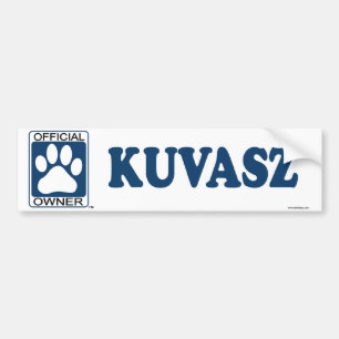 Autocollant De Voiture Bleu de Kuvasz