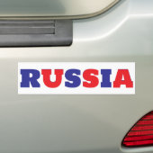 Autocollant De Voiture Bleu Russie Rouge USA (En voiture)