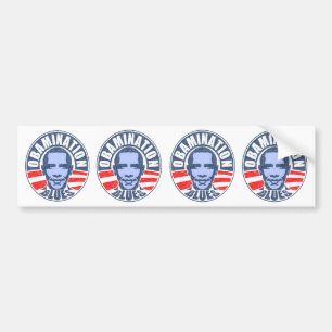 Autocollant De Voiture Bleus d'Obamination