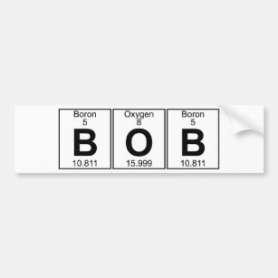 Autocollant De Voiture BOB (bob) - complètement