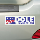 Autocollant De Voiture Bob Dole 1996 pour le président (En voiture)