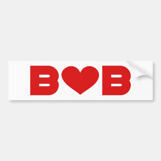 Autocollant De Voiture Bob Love (Devant)