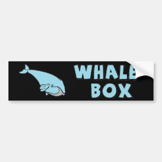 Autocollant De Voiture boîte de baleine