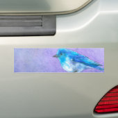 Autocollant De Voiture Bonheur d'oiseau bleu (En voiture)