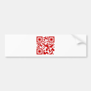 Autocollant De Voiture Bonne année ! — Code QR