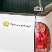 Autocollant De Voiture Bonne journée ! (Sur camion)