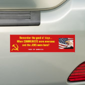 Autocollant De Voiture Bonnes journées d'ol… Communisme contre les (En voiture)