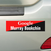 Autocollant De Voiture Bookchin Google Murray (En voiture)