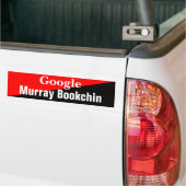 Autocollant De Voiture Bookchin Google Murray (Sur camion)