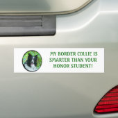 Autocollant De Voiture Border collie (En voiture)