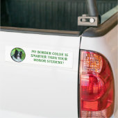 Autocollant De Voiture Border collie (Sur camion)