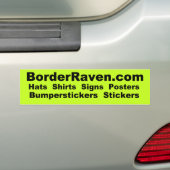 Autocollant De Voiture BorderRaven.com Bumpersticker (En voiture)