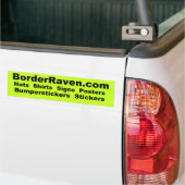 Autocollant De Voiture BorderRaven.com Bumpersticker (Sur camion)