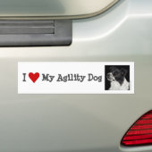 Autocollant De Voiture Bordure Collie Bumper Sticker - "Ben" 2 (En voiture)