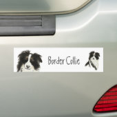 Autocollant De Voiture Bordure Collie Chien o (En voiture)
