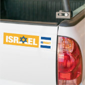 Autocollant De Voiture Bosse 2 de l'Israël (Sur camion)