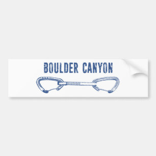 Autocollant De Voiture Boulder Canyon Colorado Escalade Quickdraw