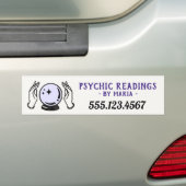 Autocollant De Voiture Boule de cristal médium psychique (En voiture)