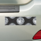 Autocollant De Voiture boule disco argent (En voiture)