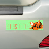 Autocollant De Voiture Bouledogue français (En voiture)
