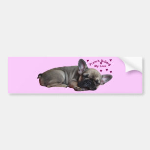 Autocollant De Voiture Bouledogue français