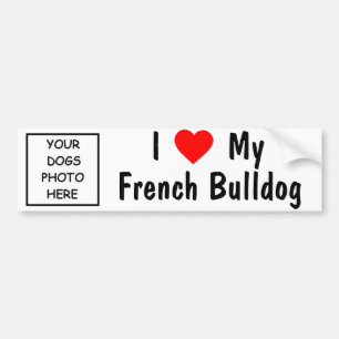 Autocollant De Voiture Bouledogue français