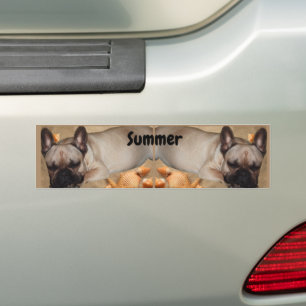 Autocollant De Voiture Bouledogue français loisirs Bouledogue français