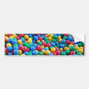 Autocollant De Voiture Boules à billes colorées Jouer