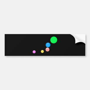 Autocollant De Voiture Boules colorées