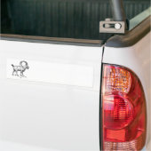 Autocollant De Voiture Bouquetin (Sur camion)