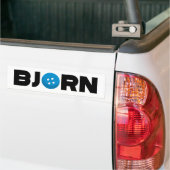 Autocollant De Voiture Bouton Bjorn (Sur camion)