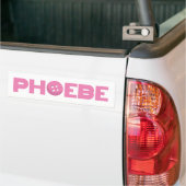 Autocollant De Voiture Bouton Phoebe (Sur camion)