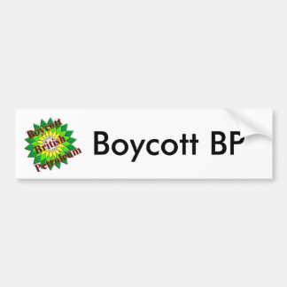 Autocollant De Voiture Boycott BP