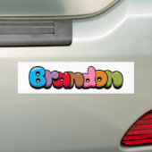 Autocollant De Voiture Brandon (En voiture)