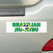 Autocollant De Voiture Brésilien Jiu Jitsu (En voiture)