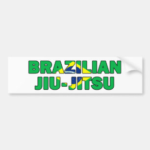 Autocollant De Voiture Brésilien Jiu Jitsu