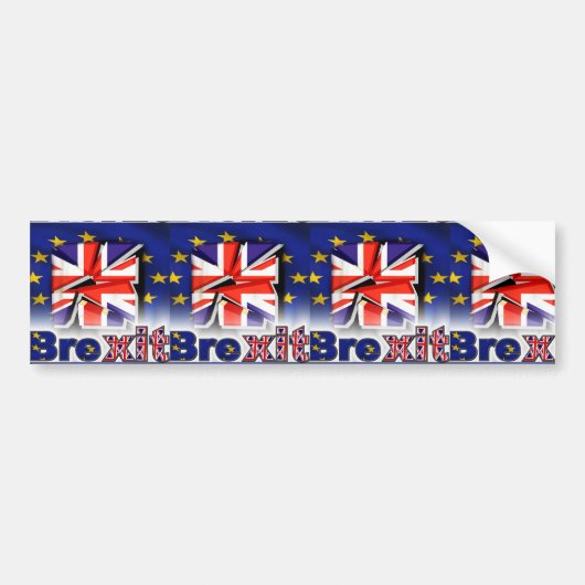 Autocollant De Voiture brexit (Devant)