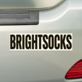 AUTOCOLLANT DE VOITURE BRIGHTSOCKS (En voiture)