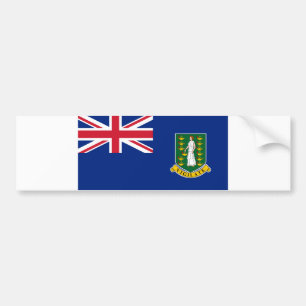 Autocollant De Voiture British Virgin Islands flag