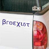 Autocollant De Voiture Broexist (Sur camion)