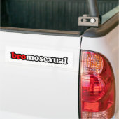 AUTOCOLLANT DE VOITURE BROMOSEXUAL (Sur camion)