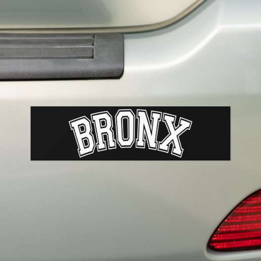 AUTOCOLLANT DE VOITURE BRONX (En voiture)