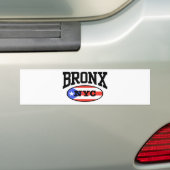 Autocollant De Voiture Bronx Puerto Rican (En voiture)