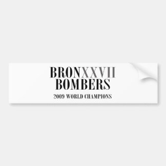 Autocollant De Voiture bronxxvIIbombers_ROMAN